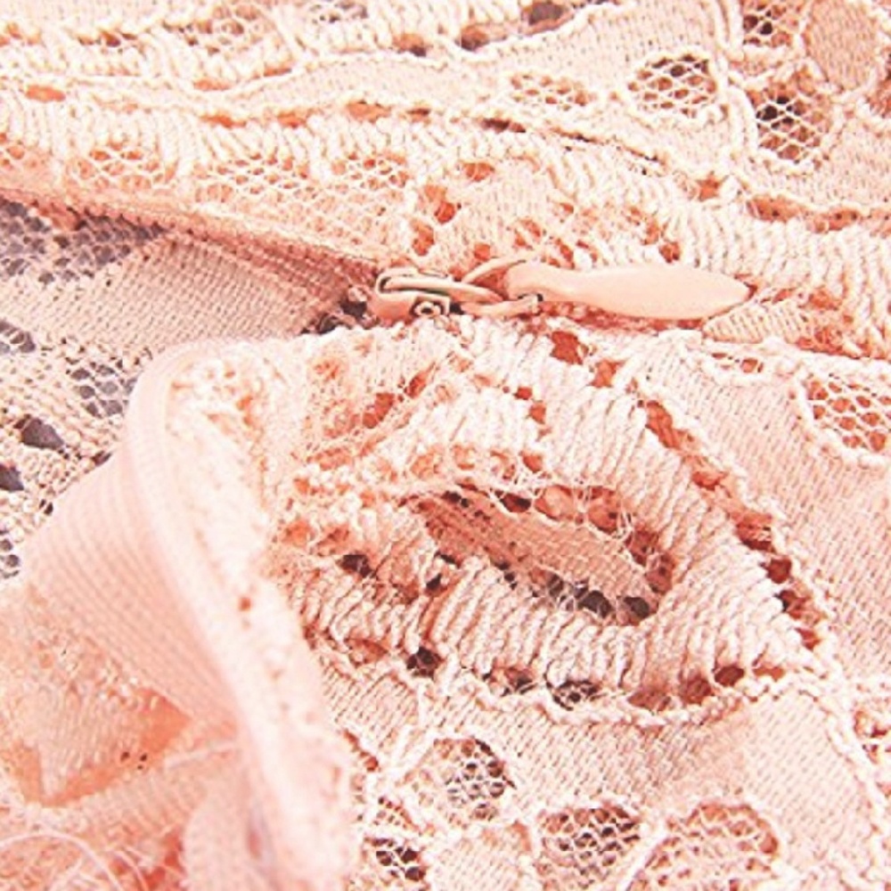Sexy Blush Lace One Piece - Picture 7 of 8